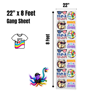 Custom Gang Sheet DTF - Upload