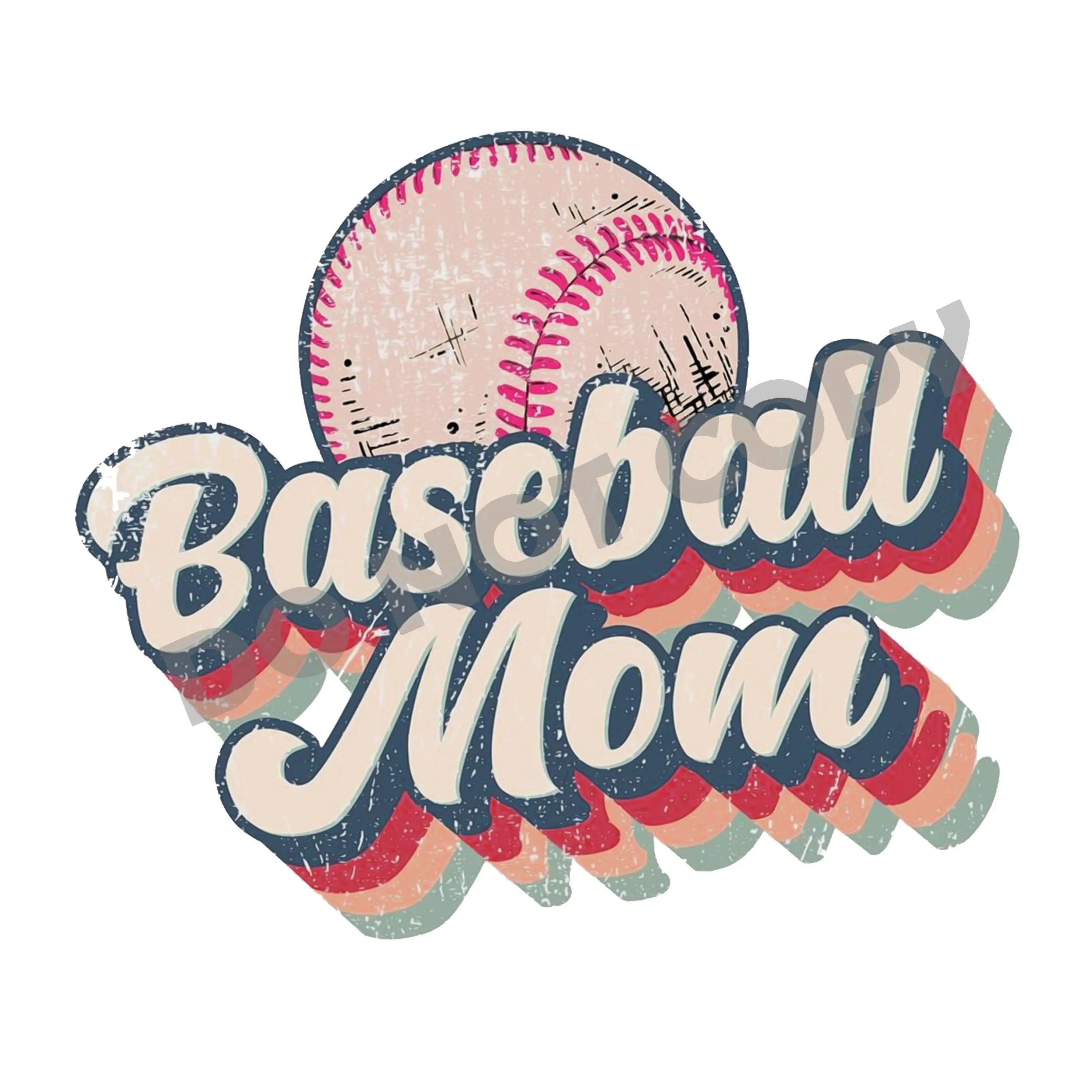 Baseball Mom - DTF Transfer - DTF PROMO