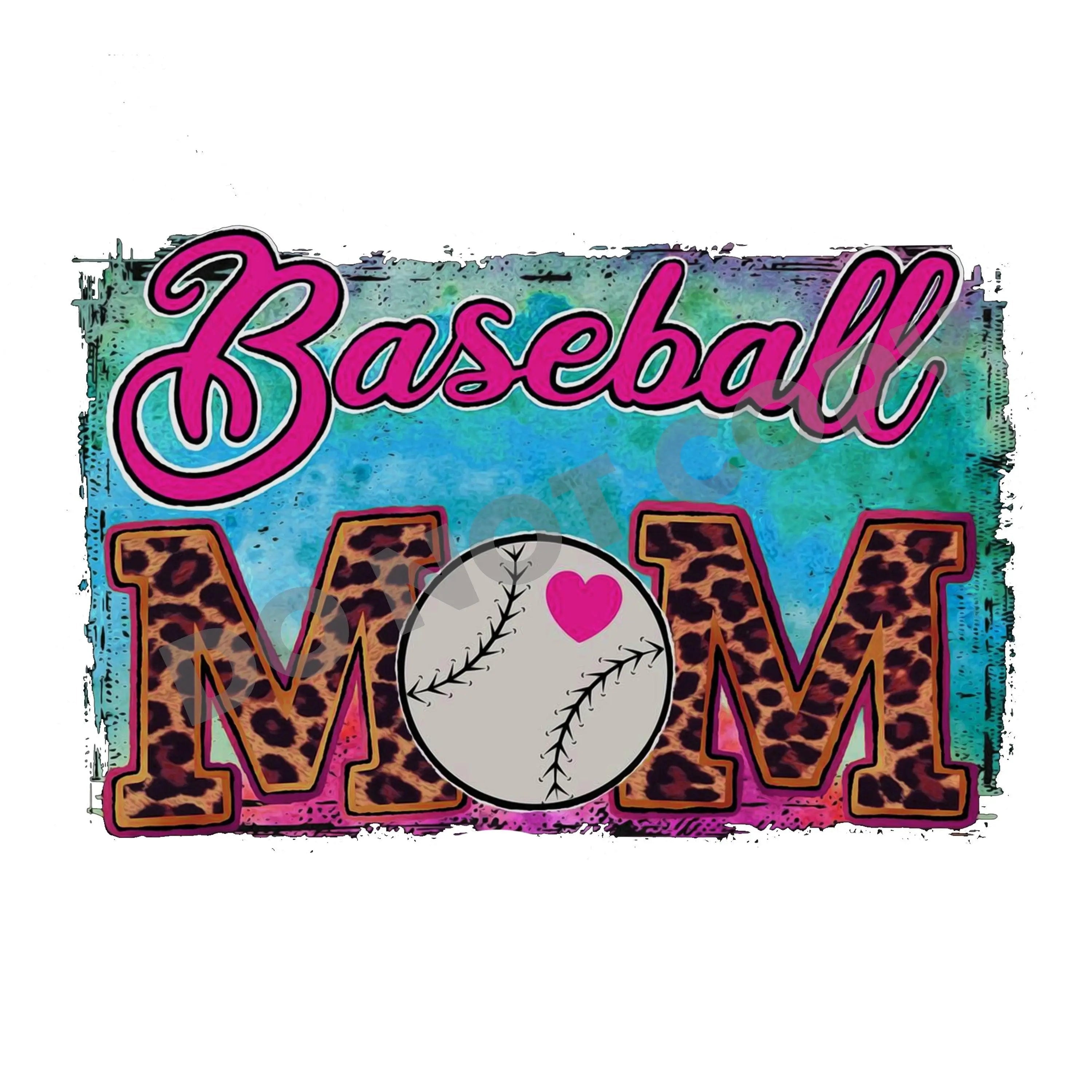 Baseball Mom -DTF Transfer - DTF PROMO