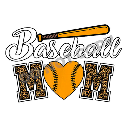 Baseball Mom -DTF Transfer - DTF PROMO