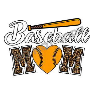 Baseball Mom -DTF Transfer - DTF PROMO