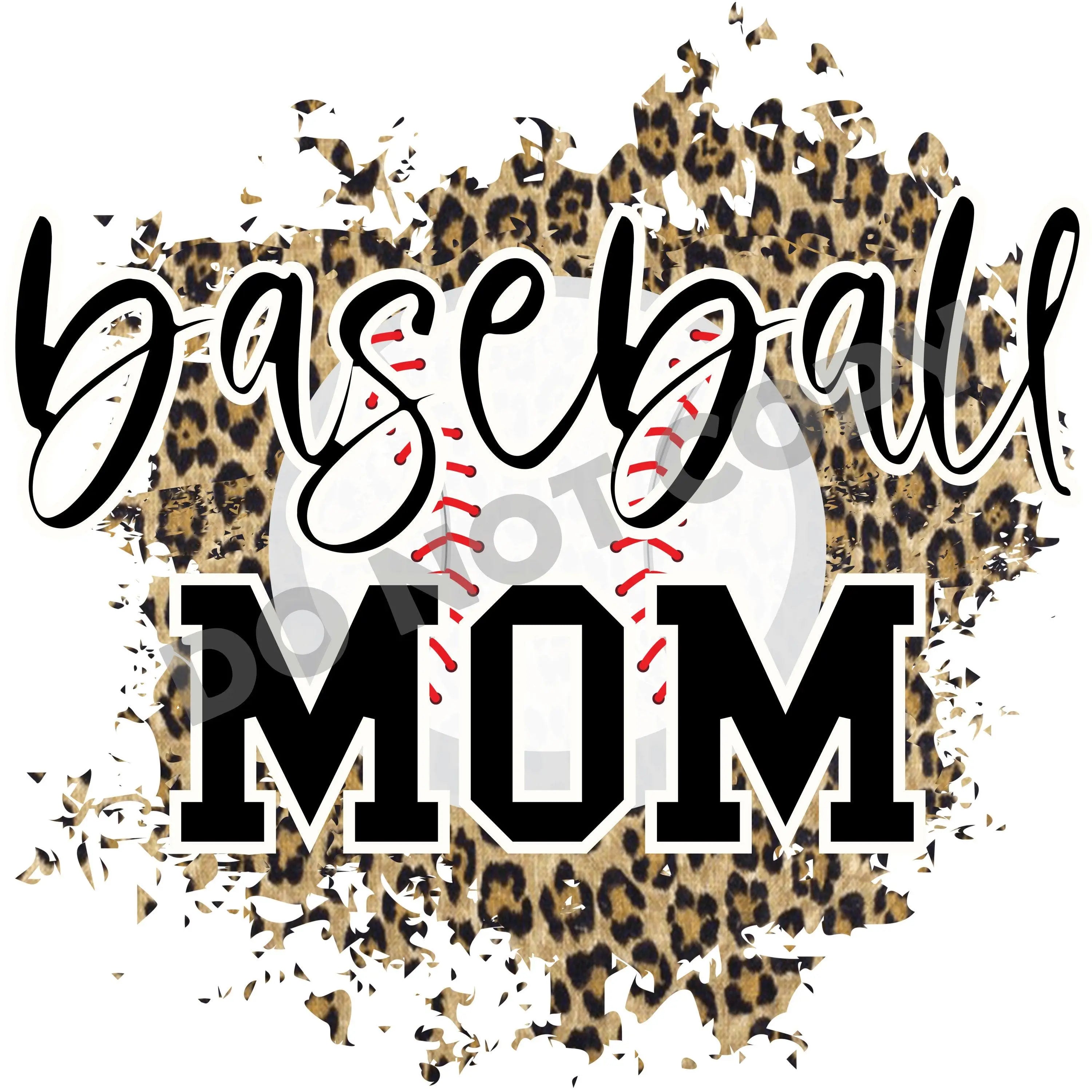 Baseball Mom -DTF Transfer - DTF PROMO