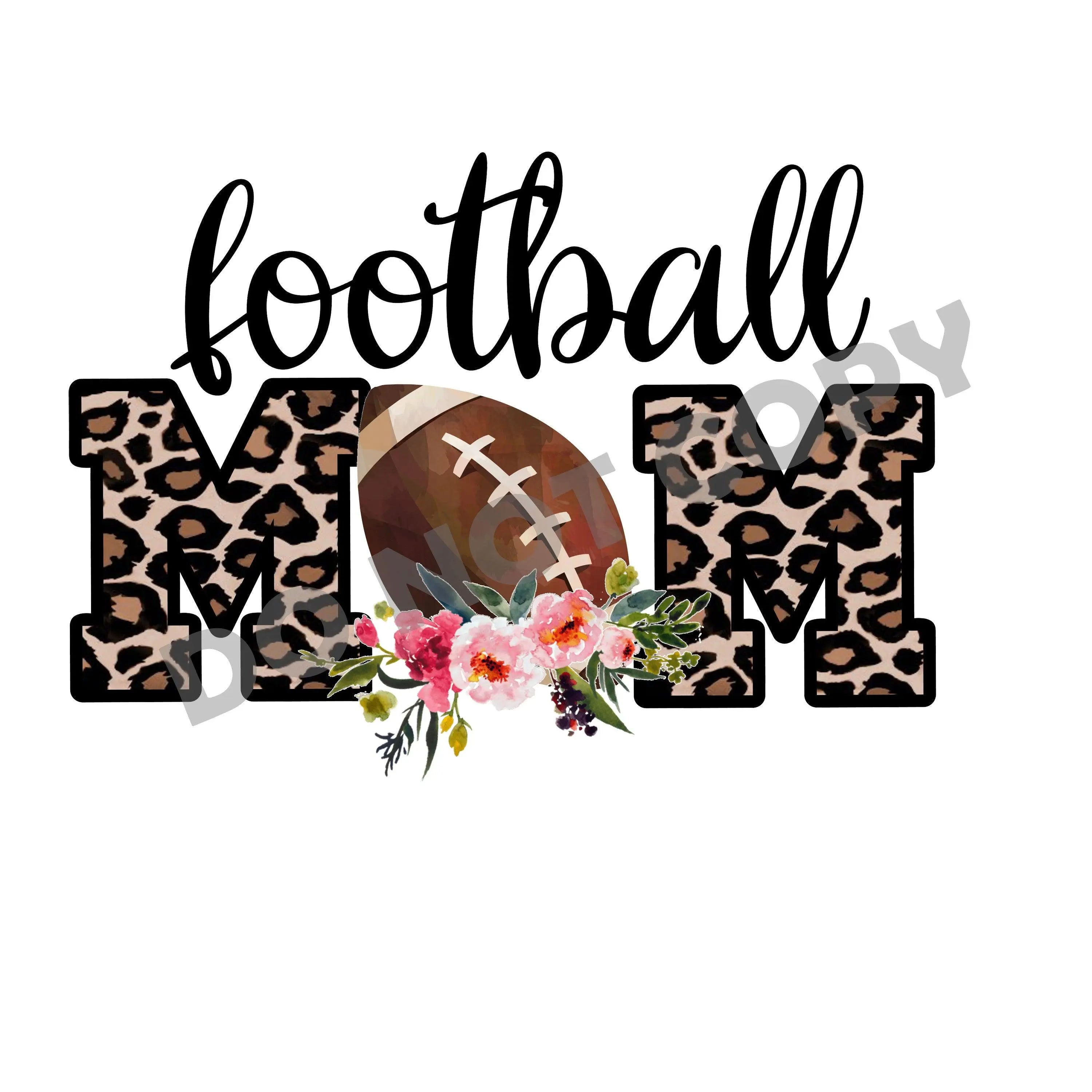 Football Mom -DTF Transfer - DTF PROMO