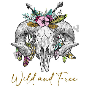 Wild And Free - DTF Transfer - DTF PROMO