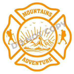 Mountains Adventure - DTF Transfer - DTF PROMO