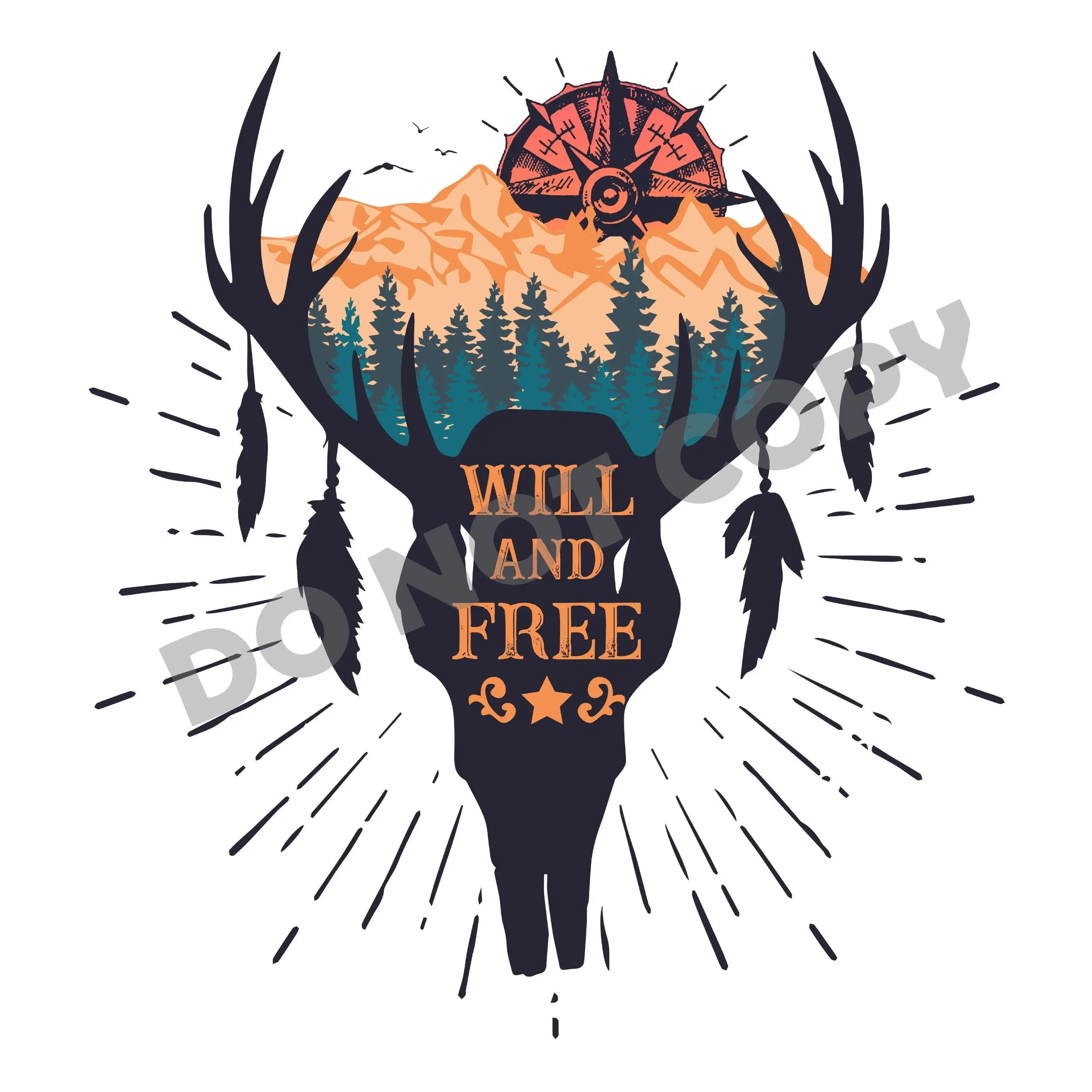 Will And Free Camp - DTF Transfer - DTF PROMO