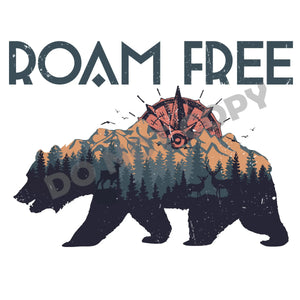 Roam Free- DTF Transfer - DTF PROMO