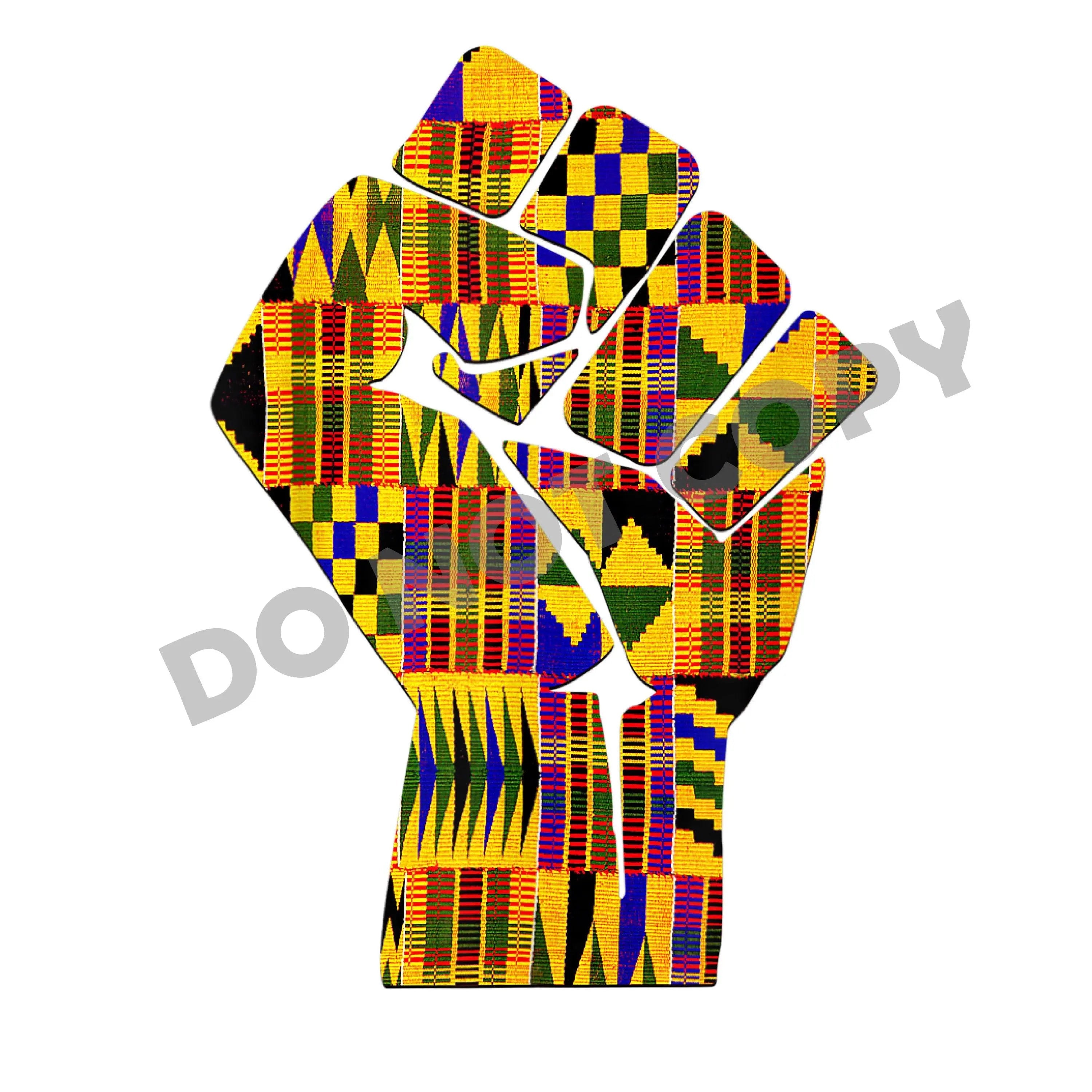 Juneteenth Hand -DTF Transfer - DTF PROMO