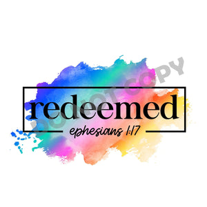 Redeemed Ephesians -DTF Transfer - DTF PROMO