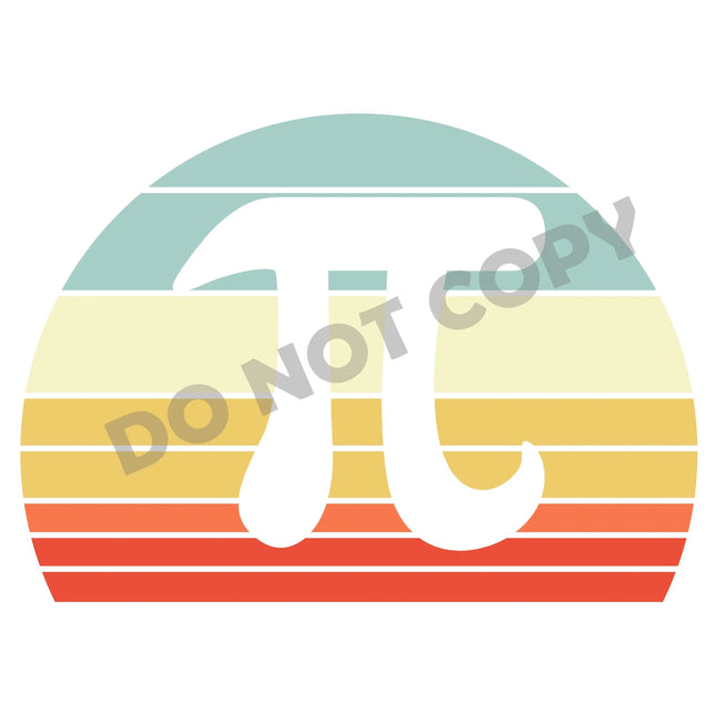 Teacher Pi Number -DTF Transfer - DTF PROMO