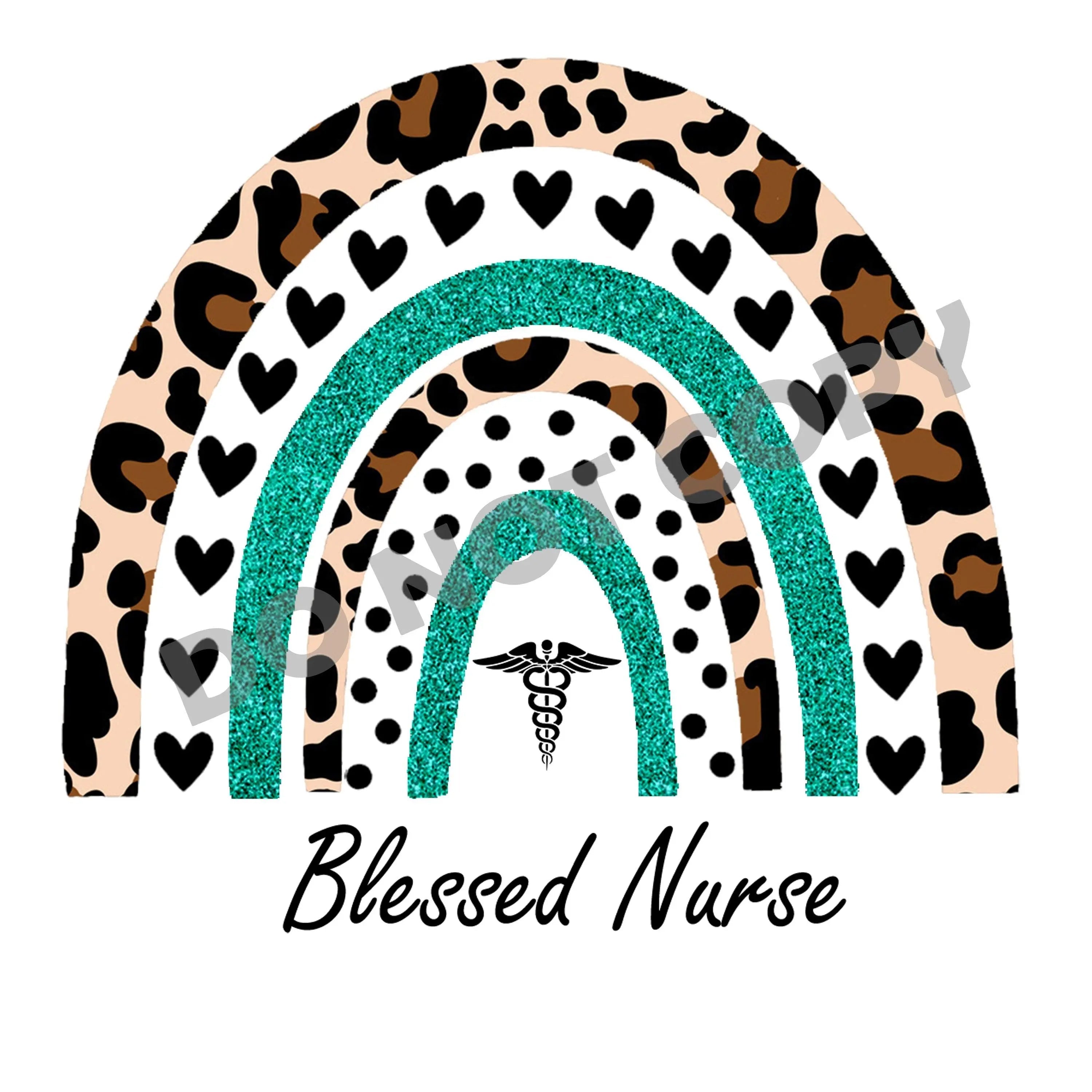 Blessed Nurse - DTF Transfer - DTF PROMO