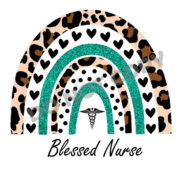 Blessed Nurse - DTF Transfer - DTF PROMO
