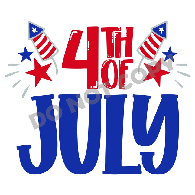 USA 4th Of July -DTF Transfer - DTF PROMO