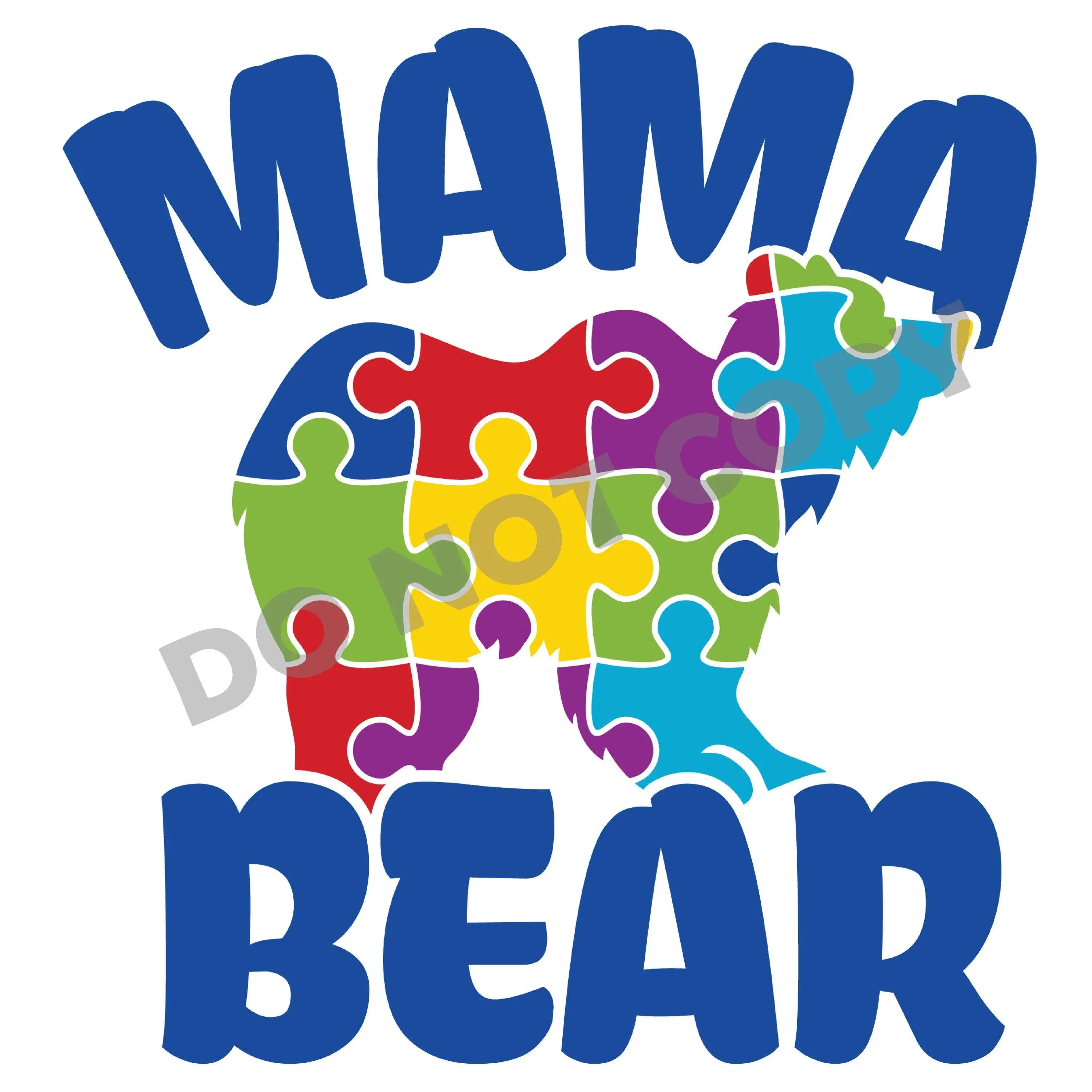 Mama Bear - DTF Transfer - DTF PROMO