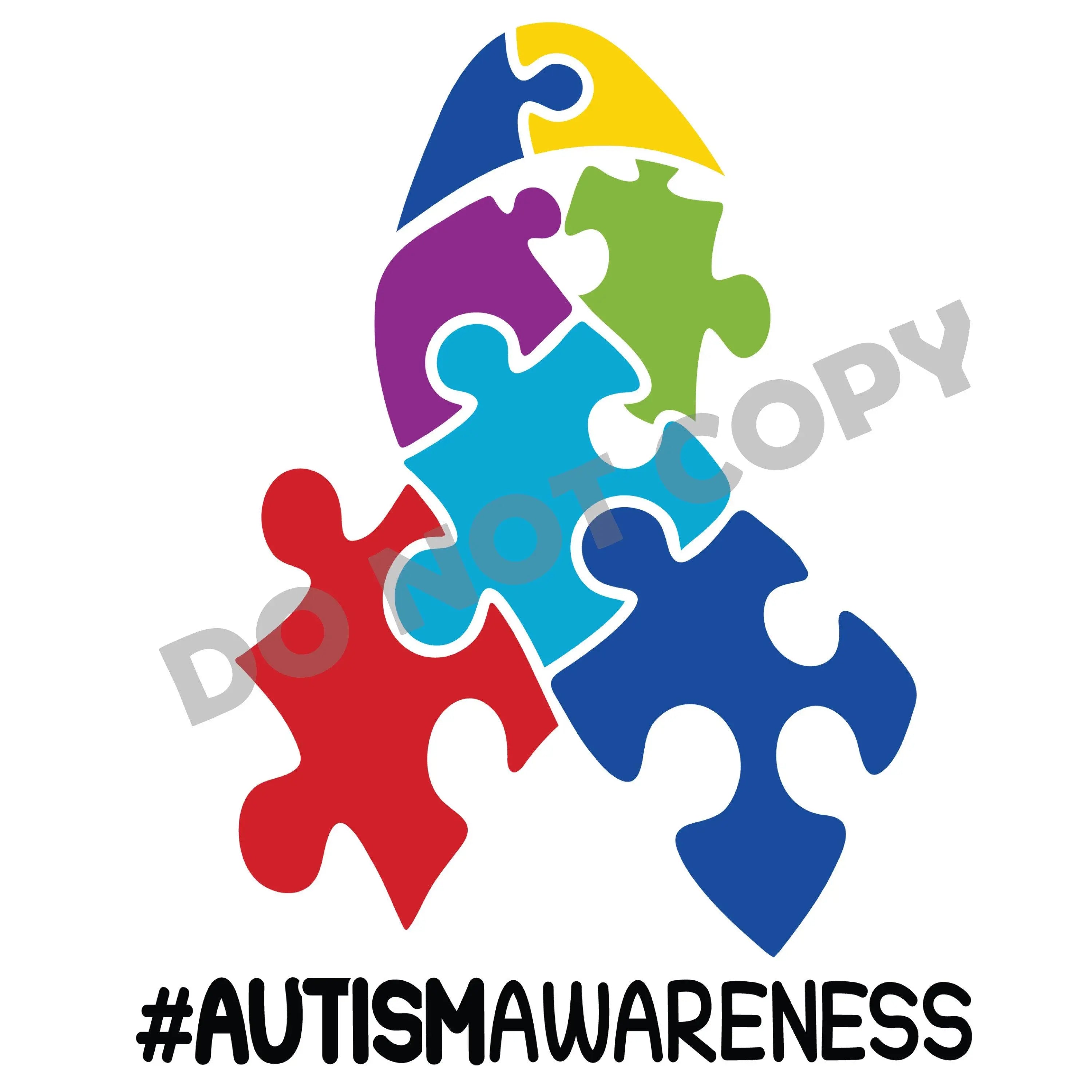 Autism Awareness - DTF Transfer - DTF PROMO