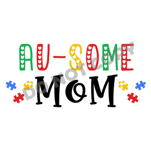 Au-Some Mom - DTF Transfer - DTF PROMO