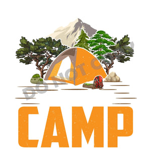 I'm Not Lost I'm In The Camp - DTF Transfer - DTF PROMO