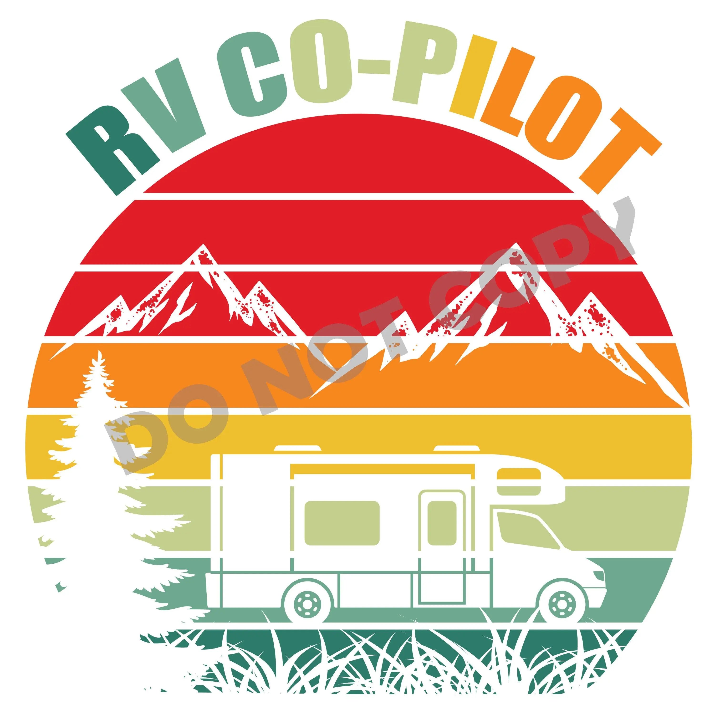 Rv Co-Pilot - DTF Transfer - DTF PROMO