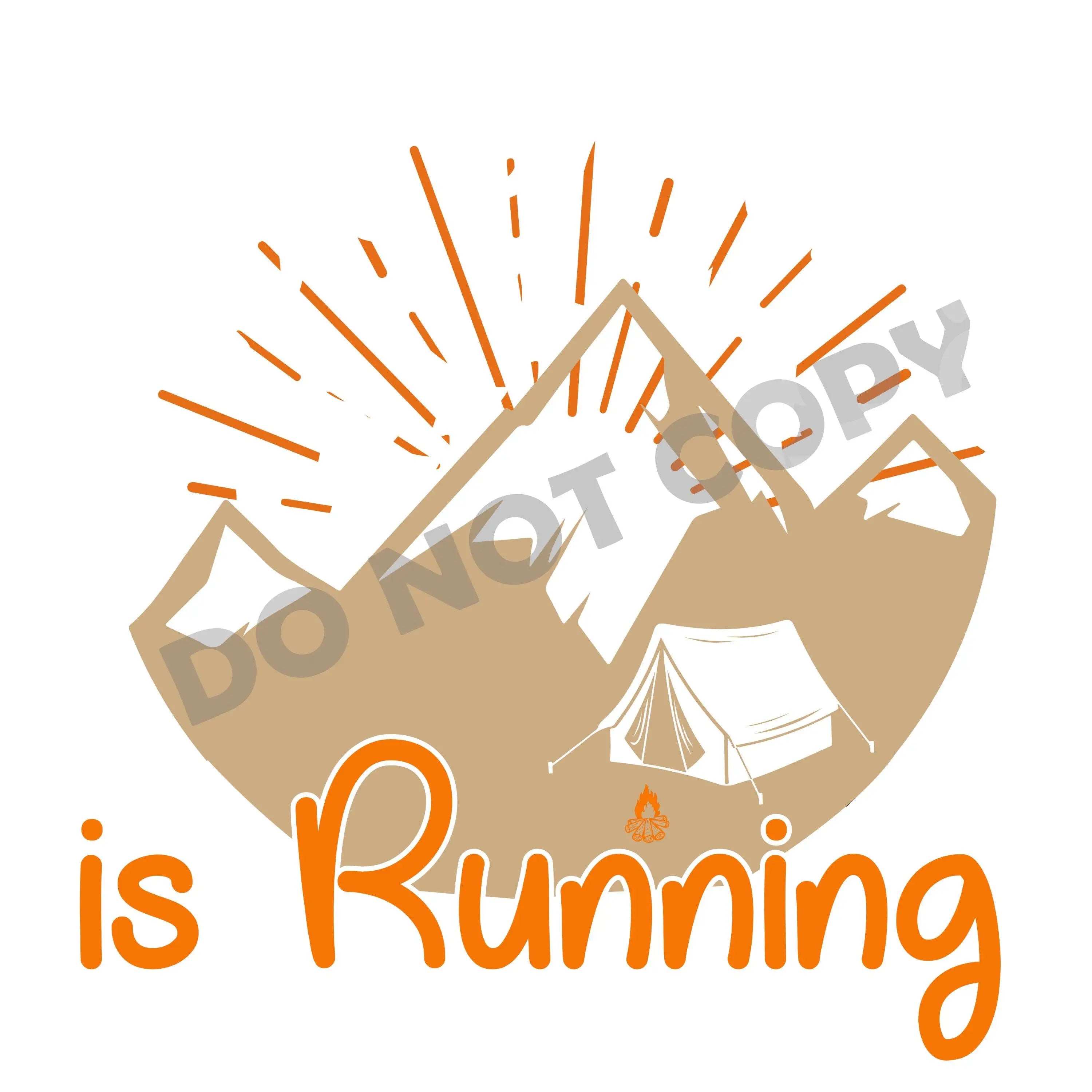 Adventure Is Running - DTF Transfer - DTF PROMO