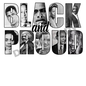 JUNETEENTH Black And Proud - DTF PROMO