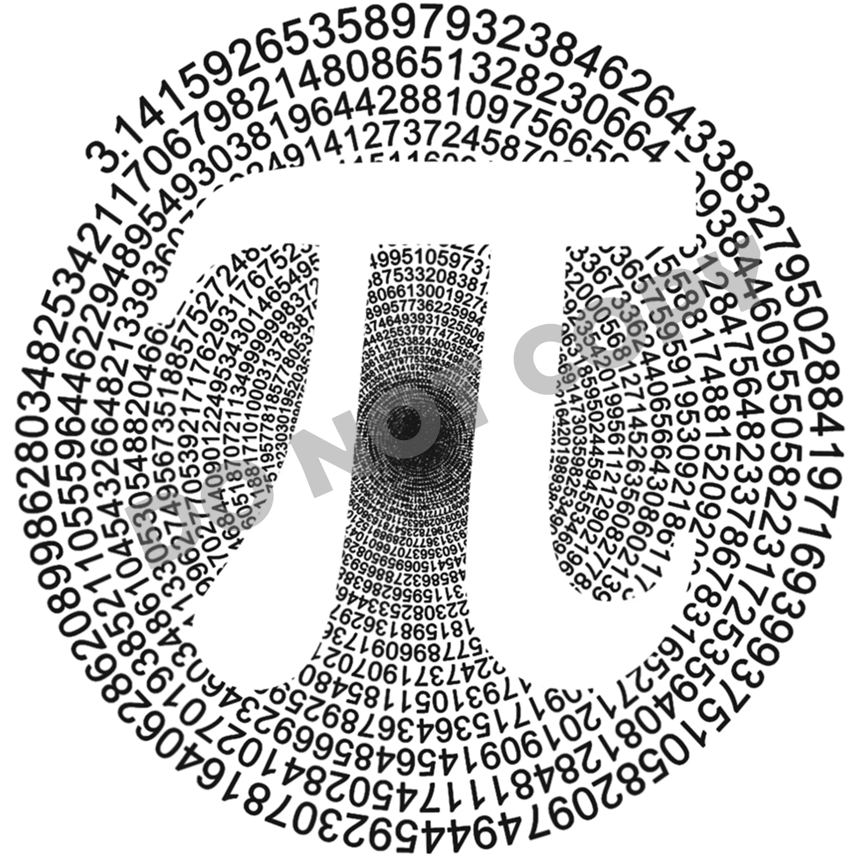 Math Pi Number -DTF Transfer - DTF PROMO