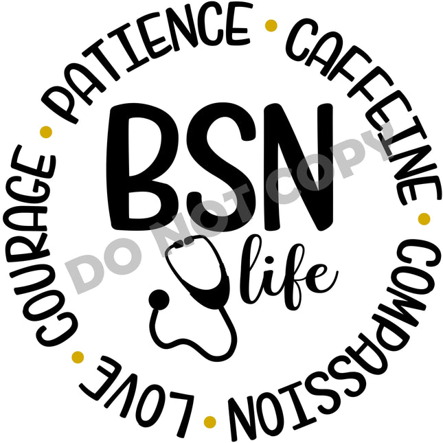 BSN Life -DTF Transfer - DTF PROMO
