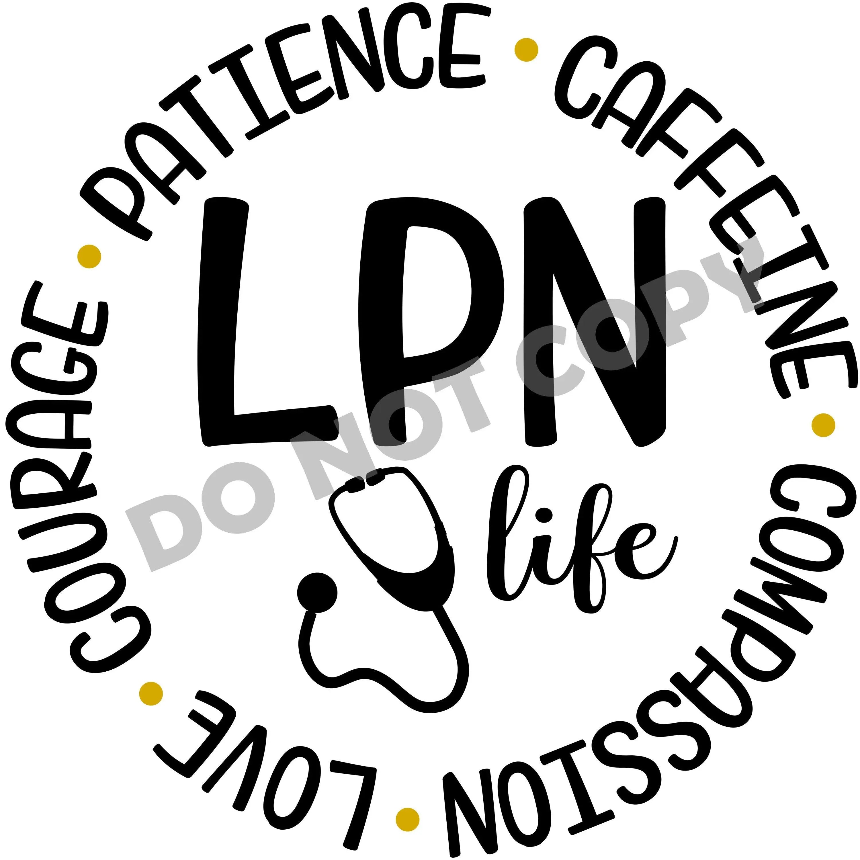 LPN Life - DTF Transfer - DTF PROMO