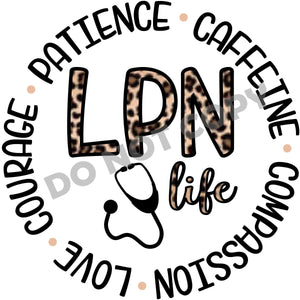 LPN Life - DTF Transfer - DTF PROMO