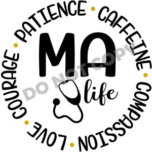 MA NURSE LİFE - DFT Transfer - DTF PROMO