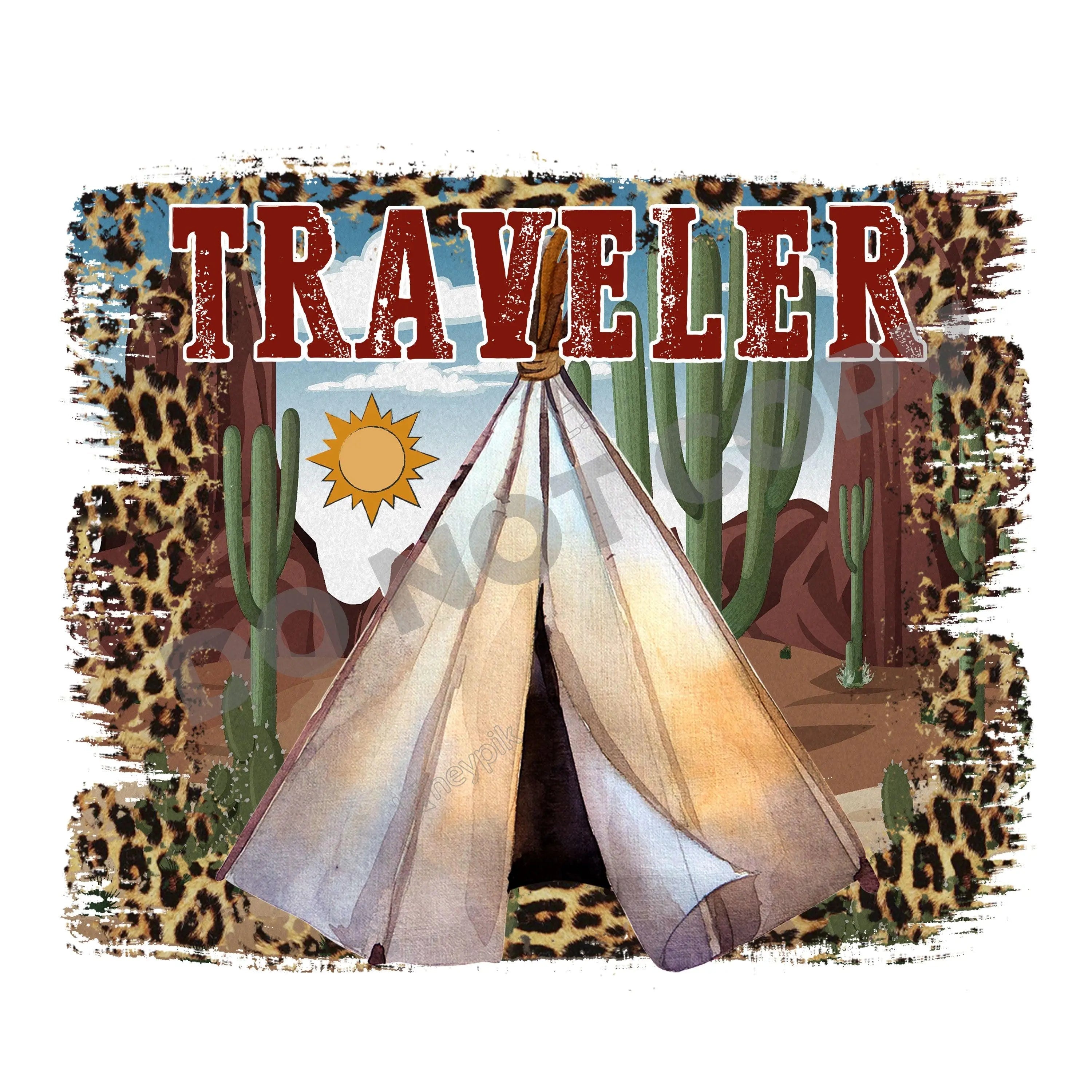 Traveler - DTF Transfer - DTF PROMO