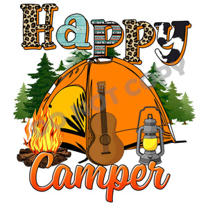 Happy Camper - DTF Transfer - DTF PROMO