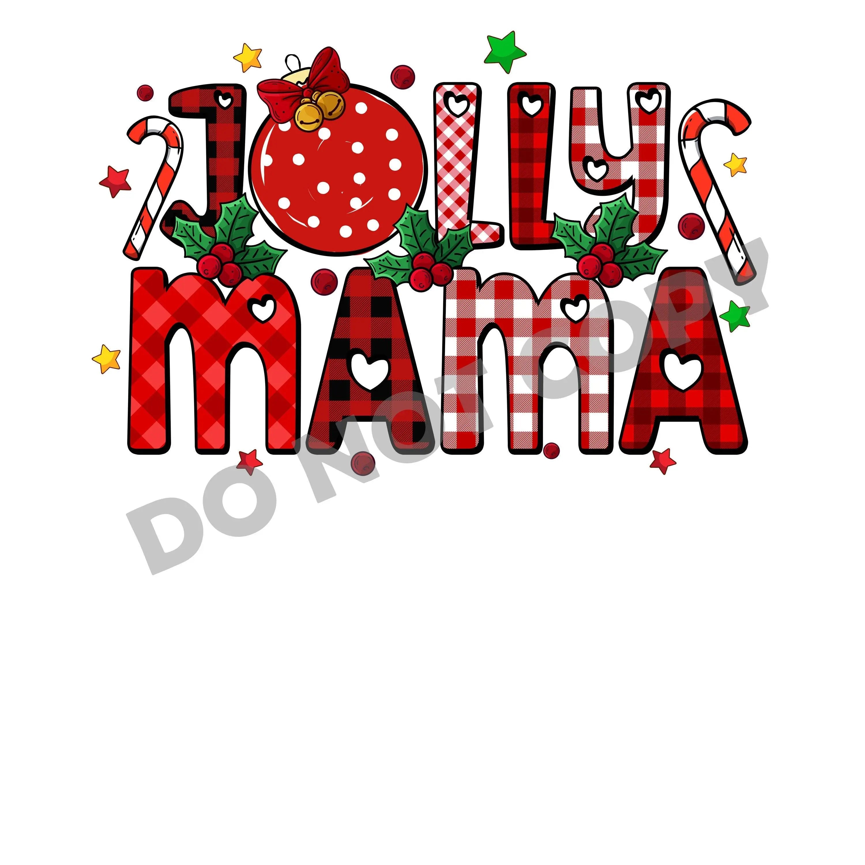 Jolly Mama -DTF Transfer - DTF PROMO