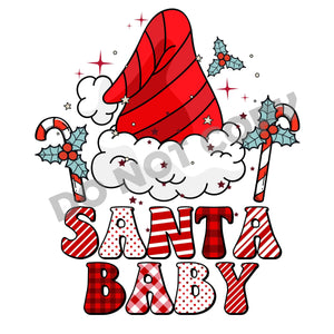 Santa Baby -DTF Transfer - DTF PROMO