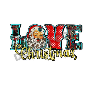 Love Christmas -DTF Transfer - DTF PROMO