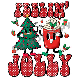 Feelin' Jolly -DTF Transfer - DTF PROMO