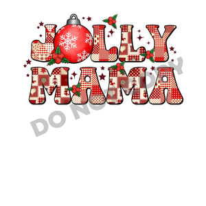 Jolly Mama -DTF Transfer - DTF PROMO