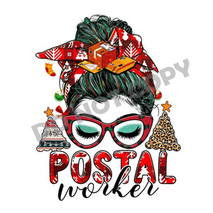 Postal Worker -DTF Transfer - DTF PROMO