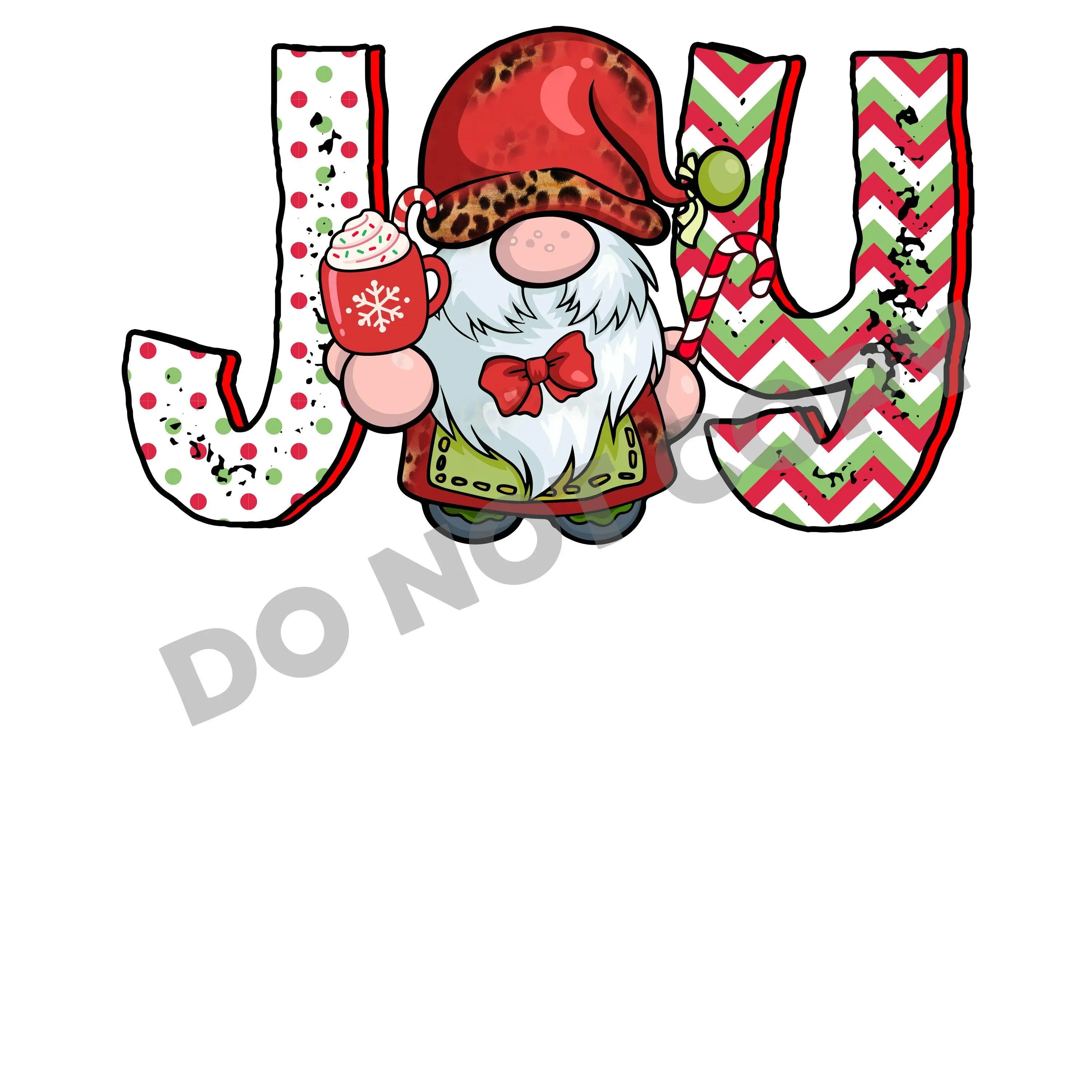 Christmas Joy -DTF Transfer - DTF PROMO