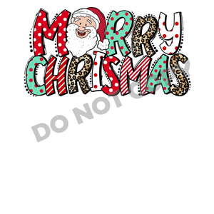 Merry Christmas -DTF Transfer - DTF PROMO