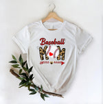 Baseball Mom Leopard Font -DTF Transfer - DTF PROMO
