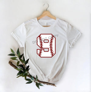 Baseball Number -DTF Transfer - DTF PROMO
