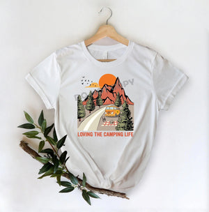 Loving The Camping Life - DTF Transfer - DTF PROMO