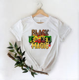 Black Teacher Magic -DTF Transfer - DTF PROMO