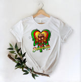 Juneteenth Heart -DTF Transfer - DTF PROMO