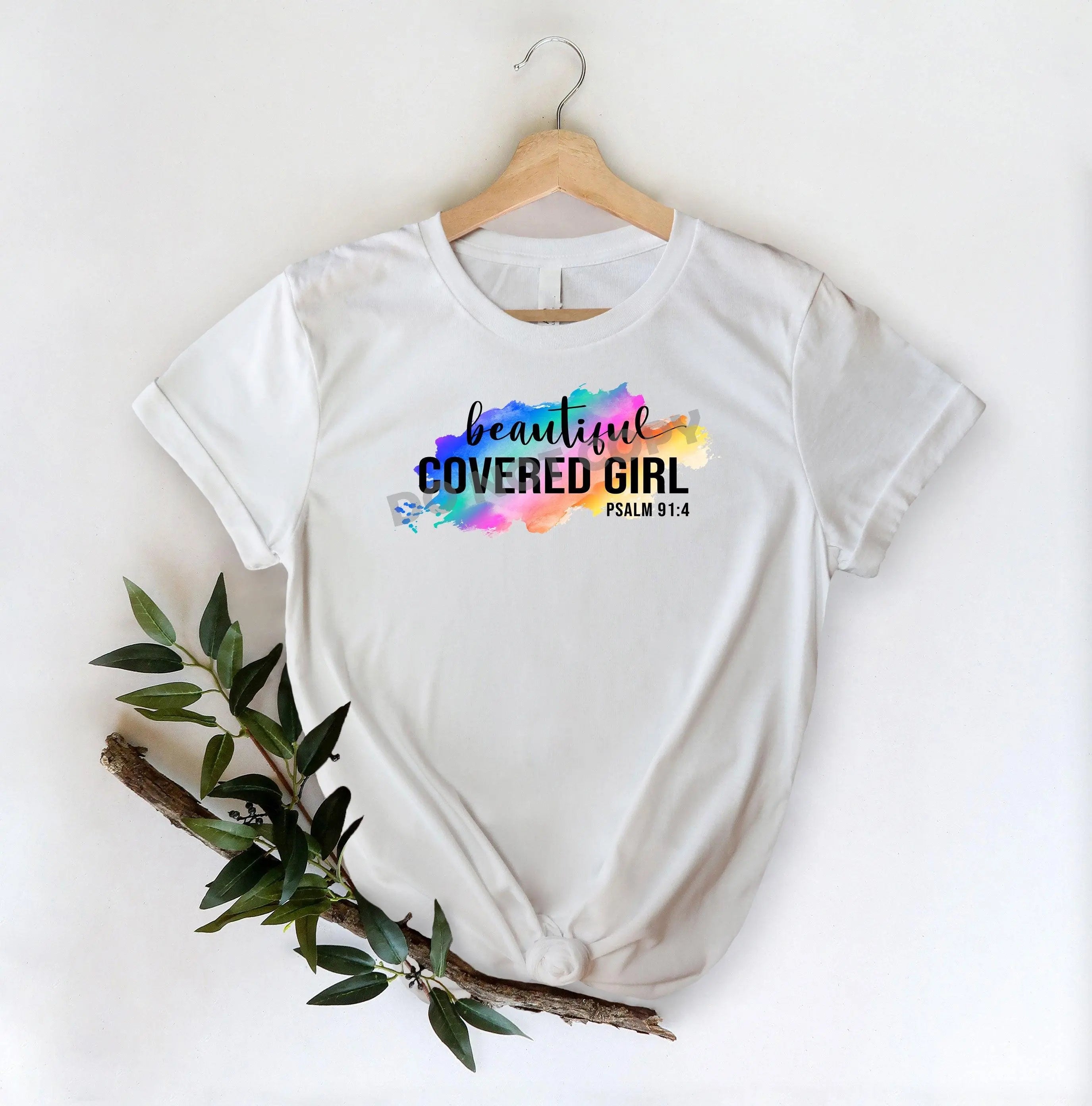 Beautiful Covered Girl -DTF Transfer - DTF PROMO