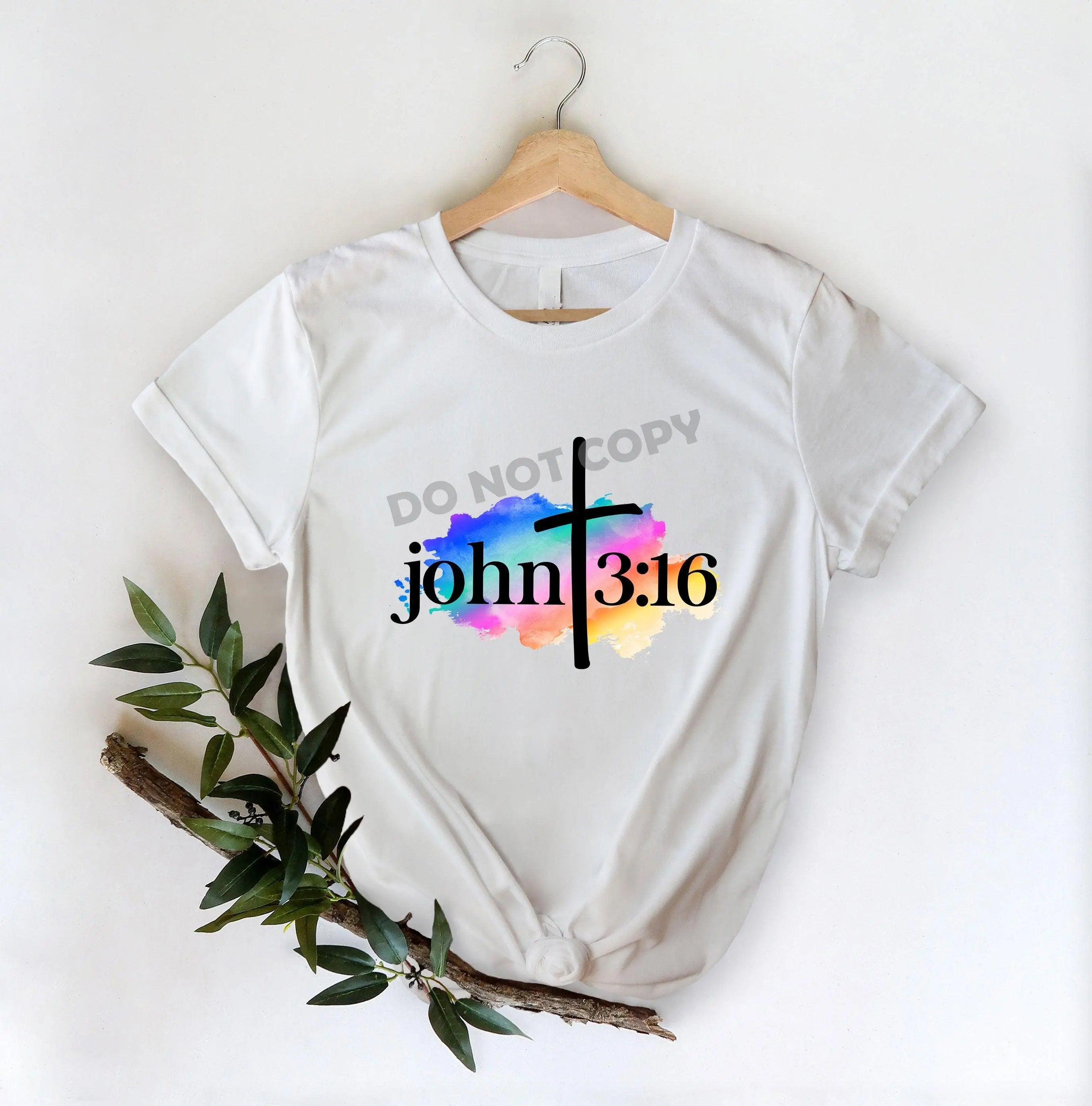 John 3:16 -DTF Transfer - DTF PROMO