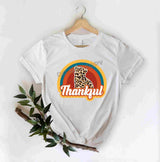 Thanksgiving Thankful Leopard -DTF Transfer - DTF PROMO