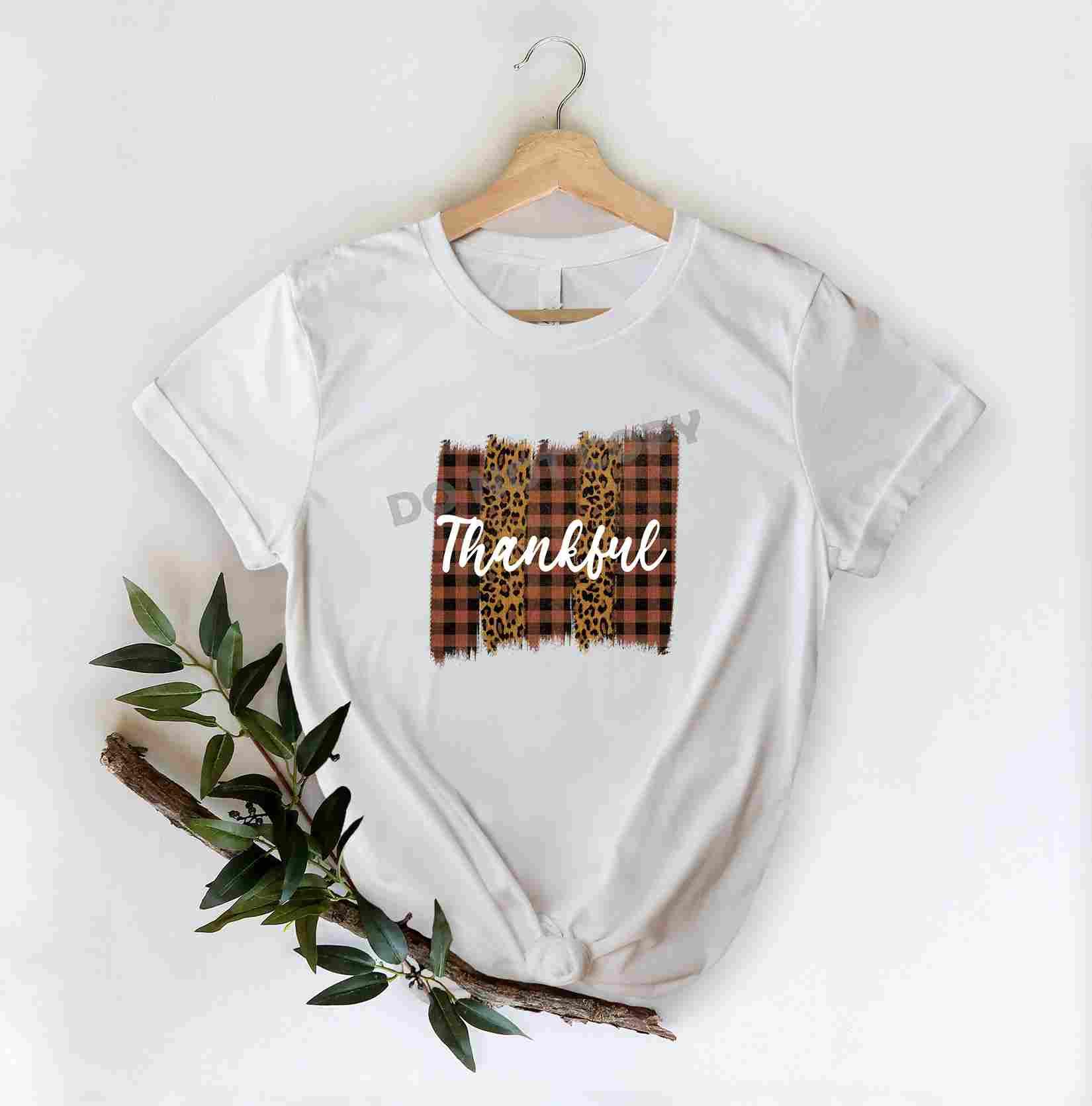 Thanksgiving Thankful DFT Transfer - DTF PROMO