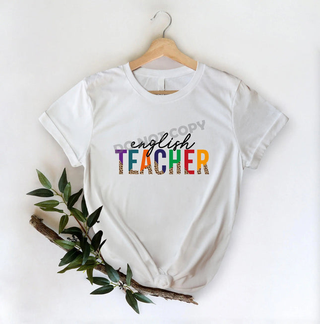 English Teacher -DTF Transfer - DTF PROMO