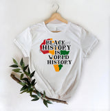 Black History Is World History -DTF Transfer - DTF PROMO